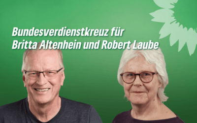 Bundesverdienstkreuz für Britta Altenhein und Robert Laube